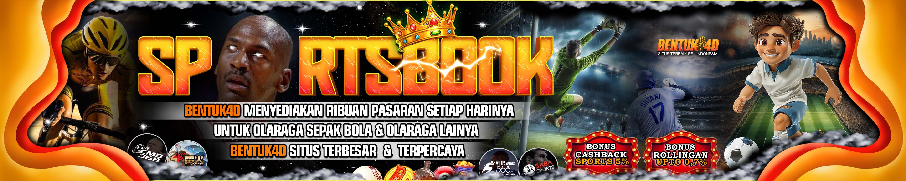 Sportsbook Betting Bentuk4D Cashback